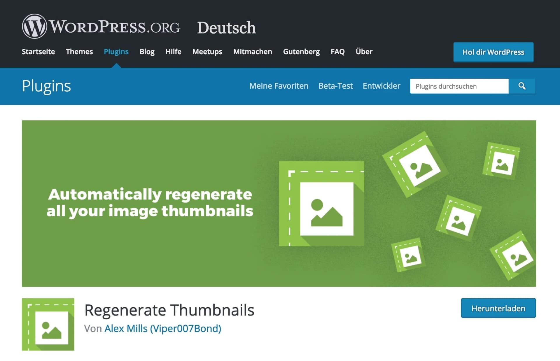 Regenerate Thumbnails