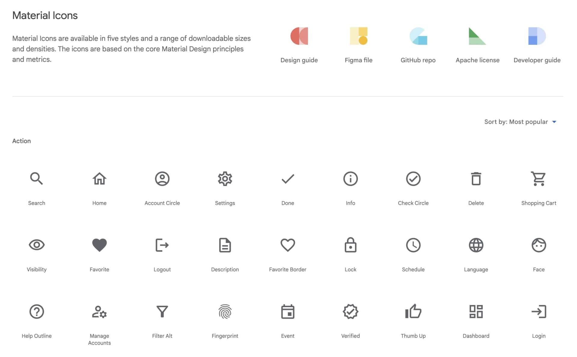 Material Icons
