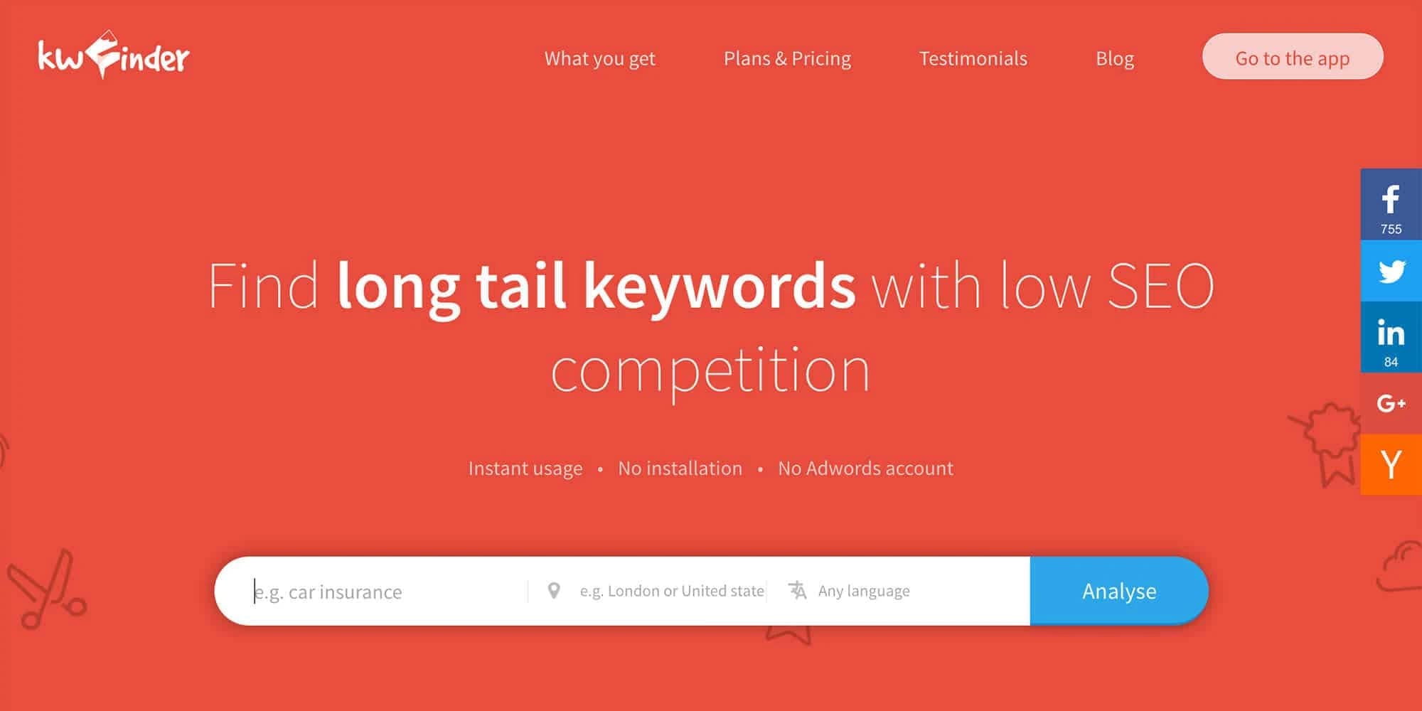 KWFinder: Test, Erfahrungen und Guide zur Keyword Planner Alternative