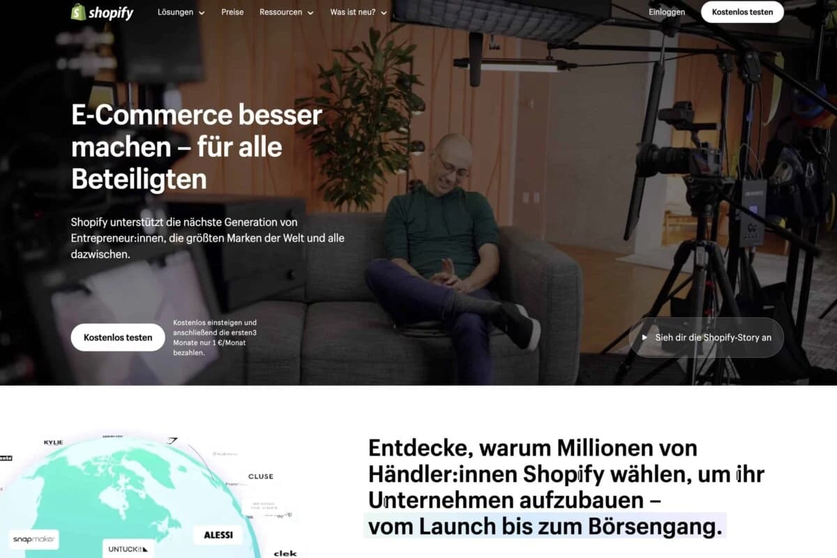 Eigenen Shop eröffnen