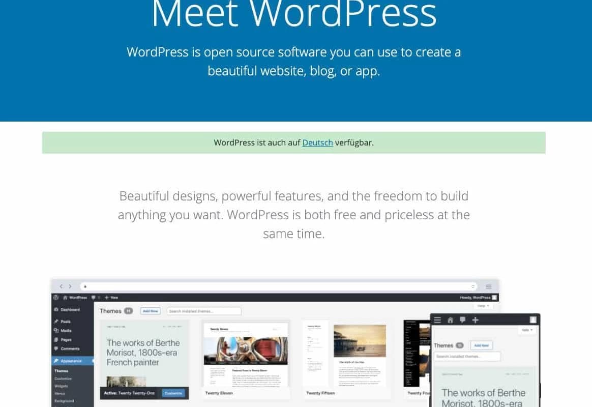 WordPress ist das Content-Management-System schlechthin, wenn es um die Erstellung einer Website geht.