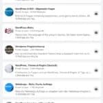 Die WordPress Community ist gigantisch groß und bietet schnelle Hilfe