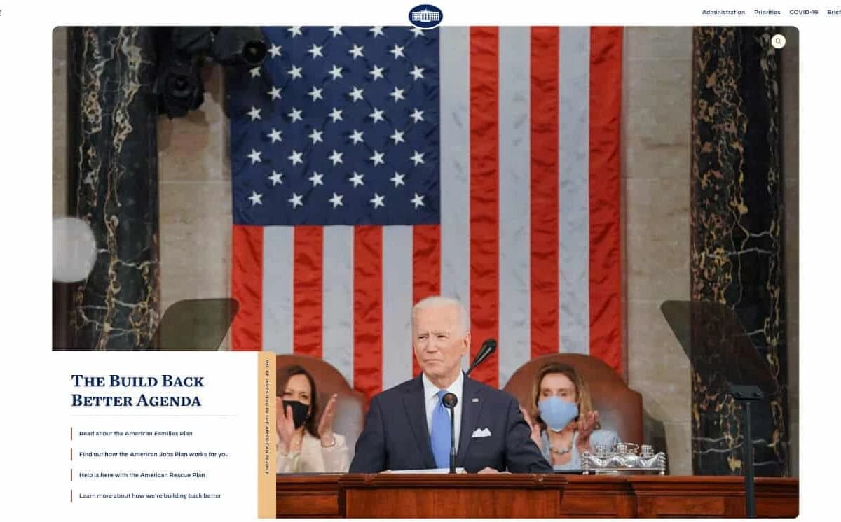 Das Weiße Haus vertraut auf WordPress