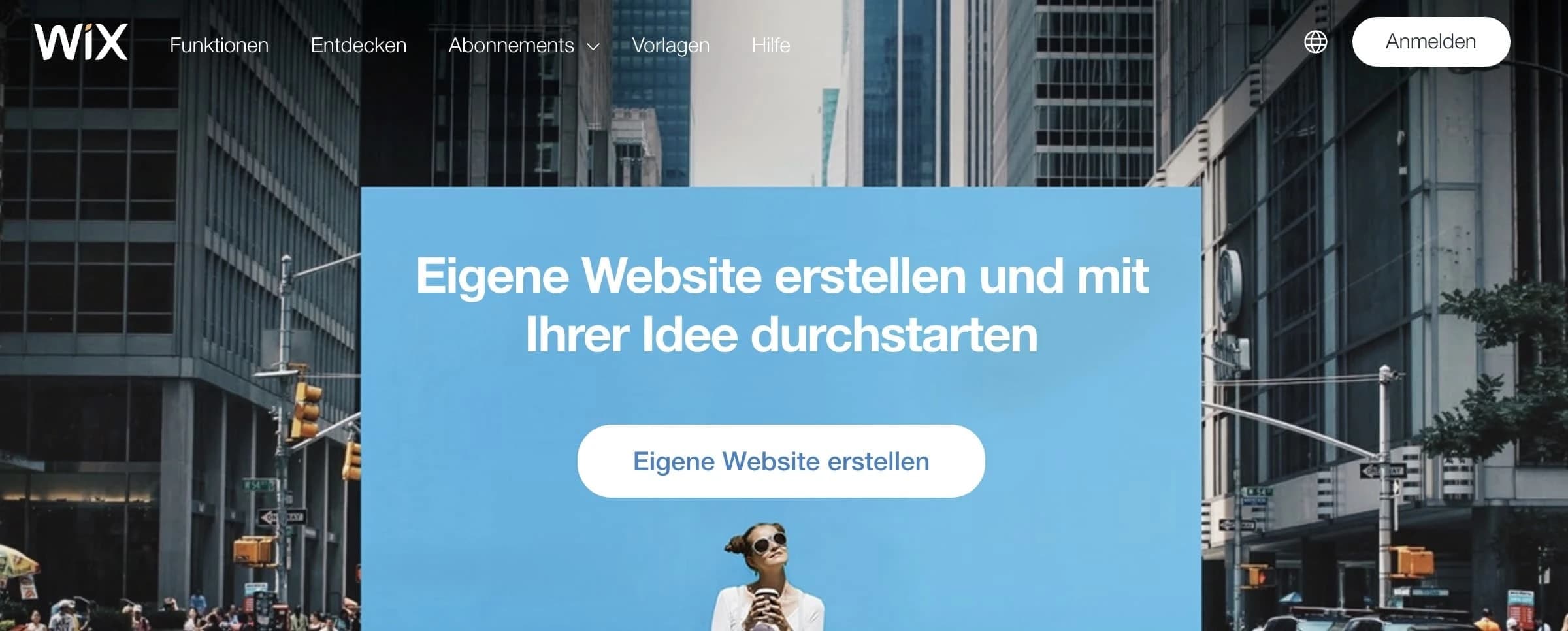 Website mit einem Homepage-Baukasten erstellen