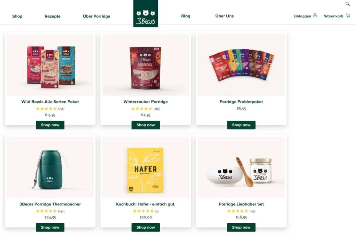 Online-Shop-Beispiel