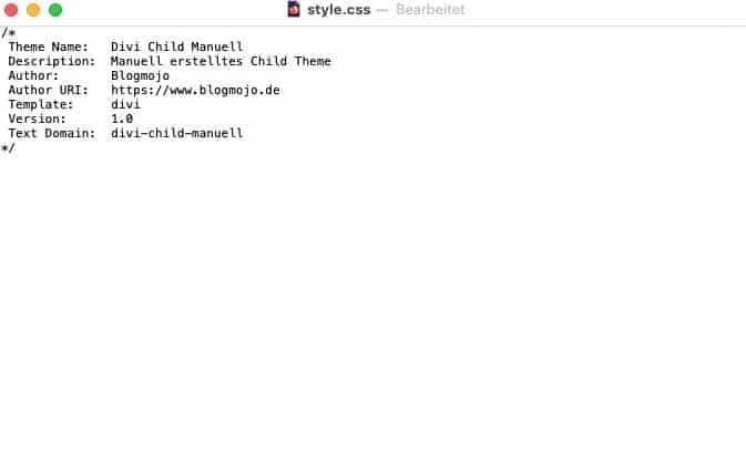Die style.css erstellst du mit einem Text-Editor.