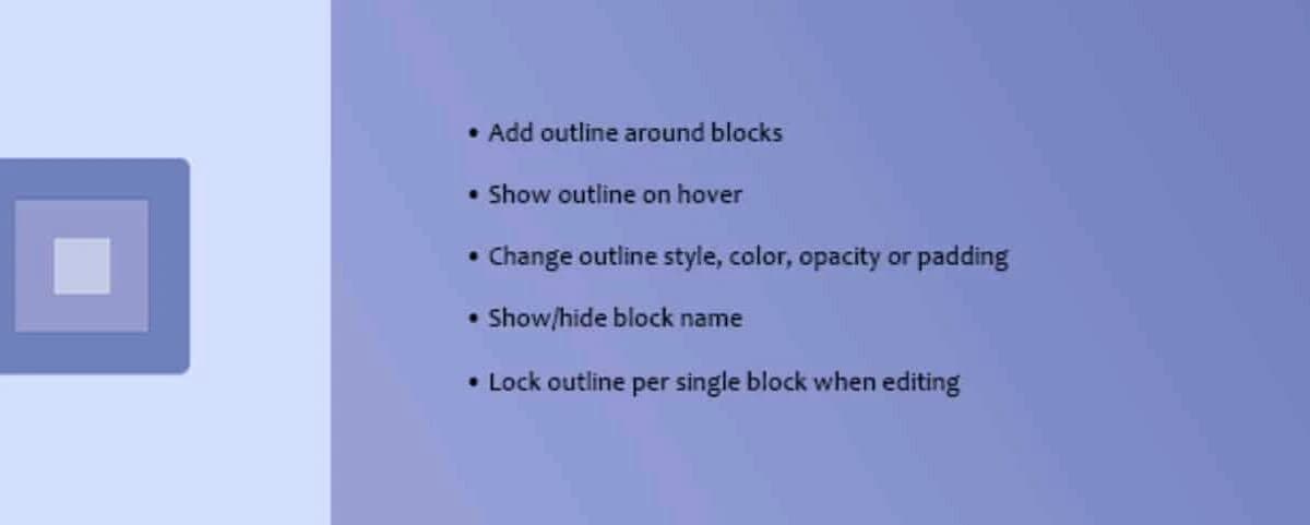 Editor Block Outline