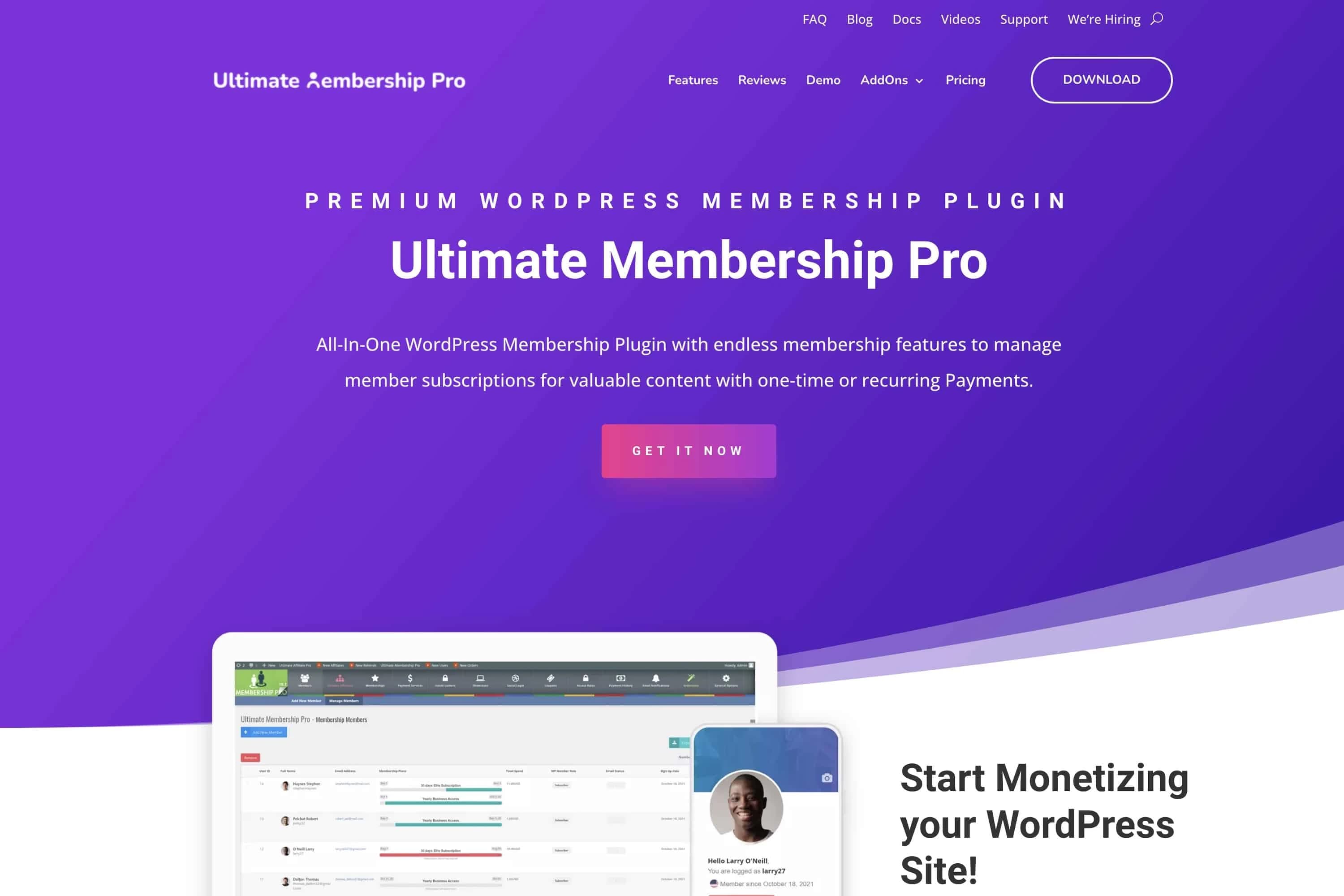 Ultimate Membership Pro