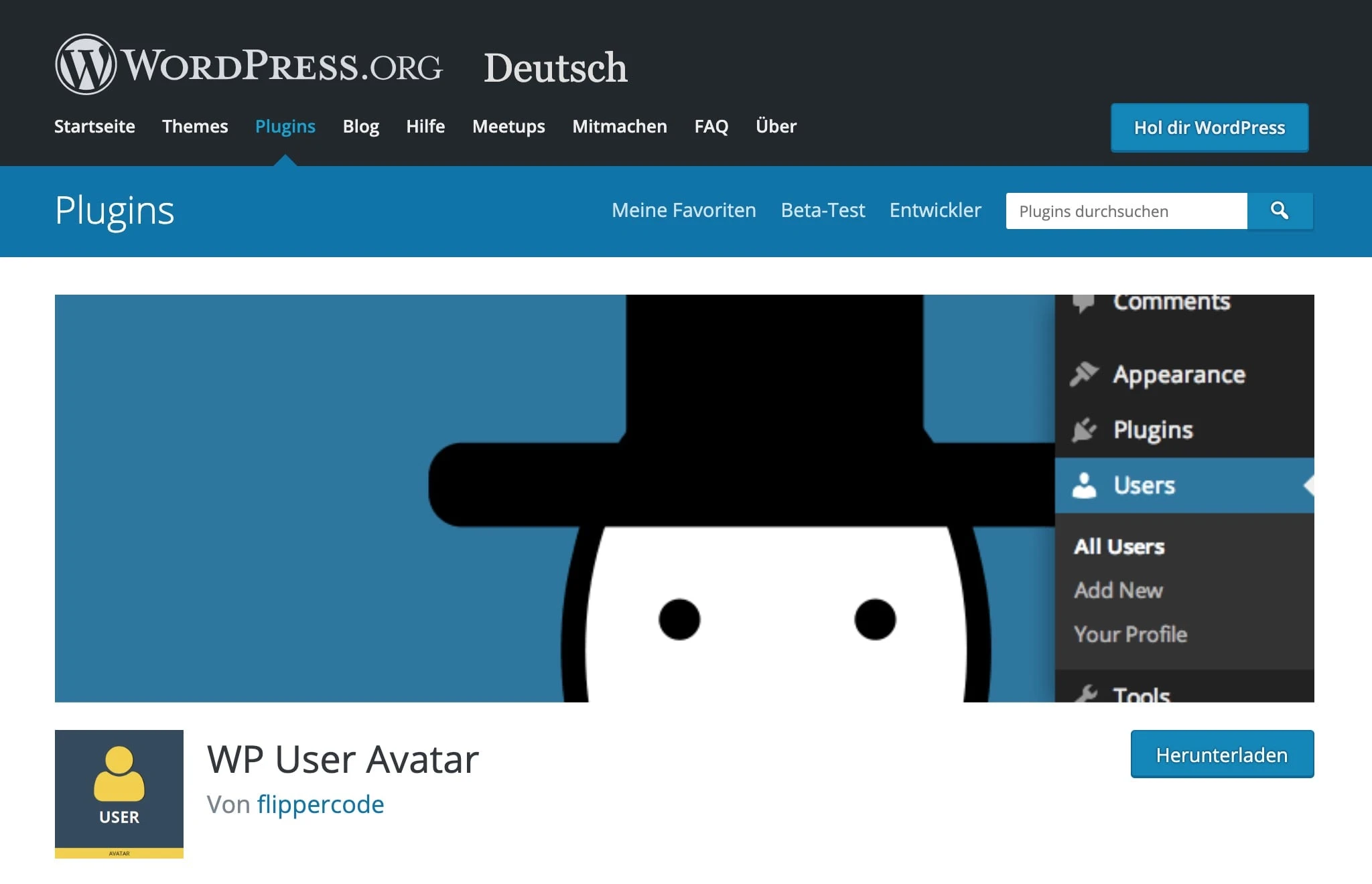 WP User Avatar Plugin