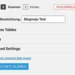 WP Staging Pro: Den Staging Vorgang beginnen