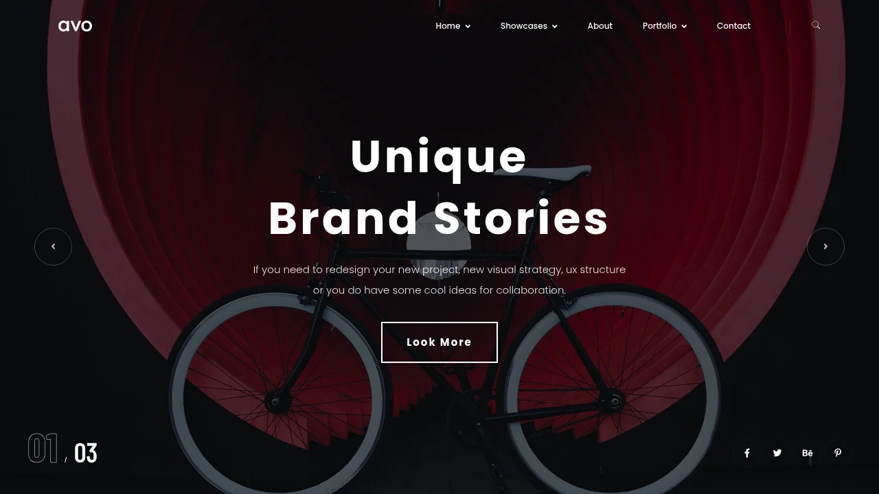 Avo Joomla Template Screenshot