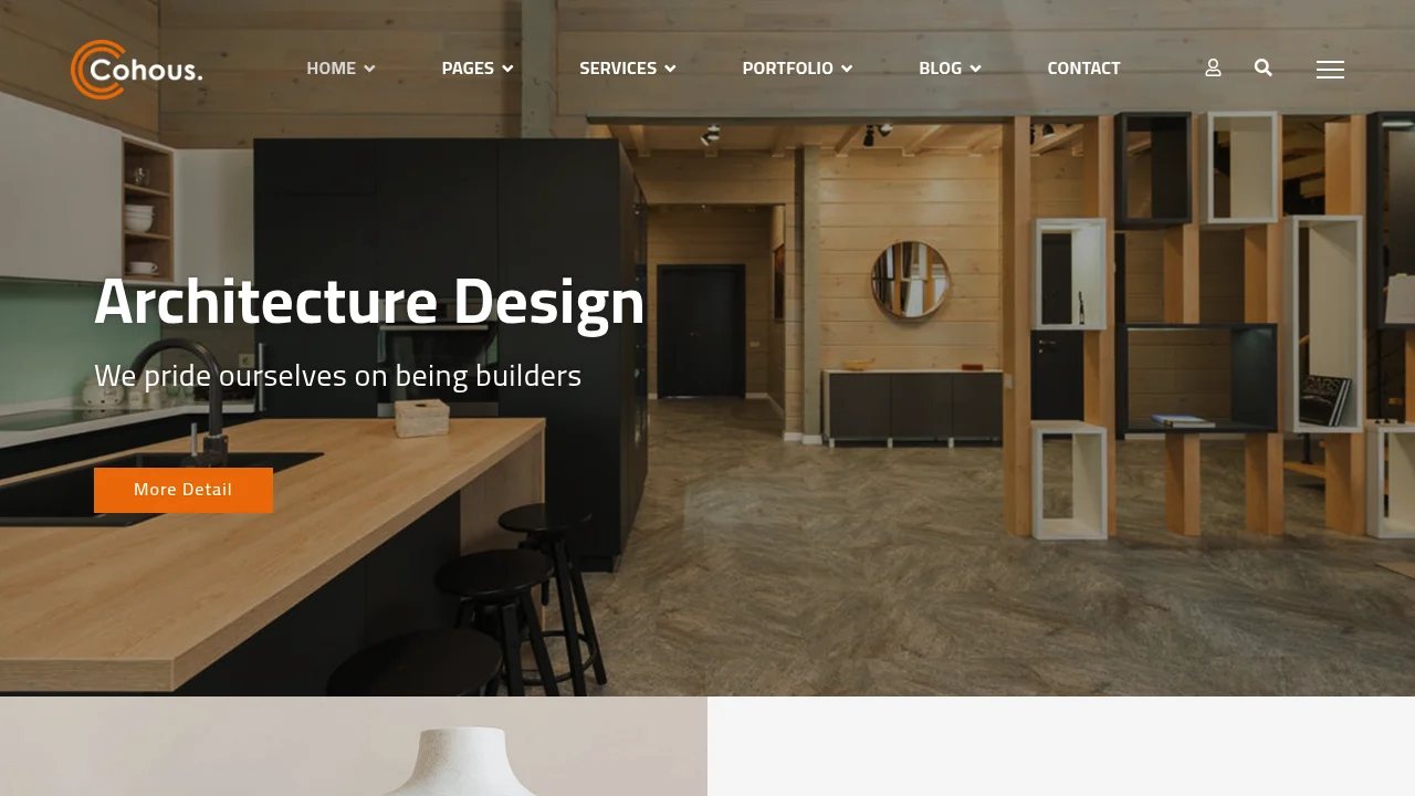 Cohous Joomla Template Screenshot