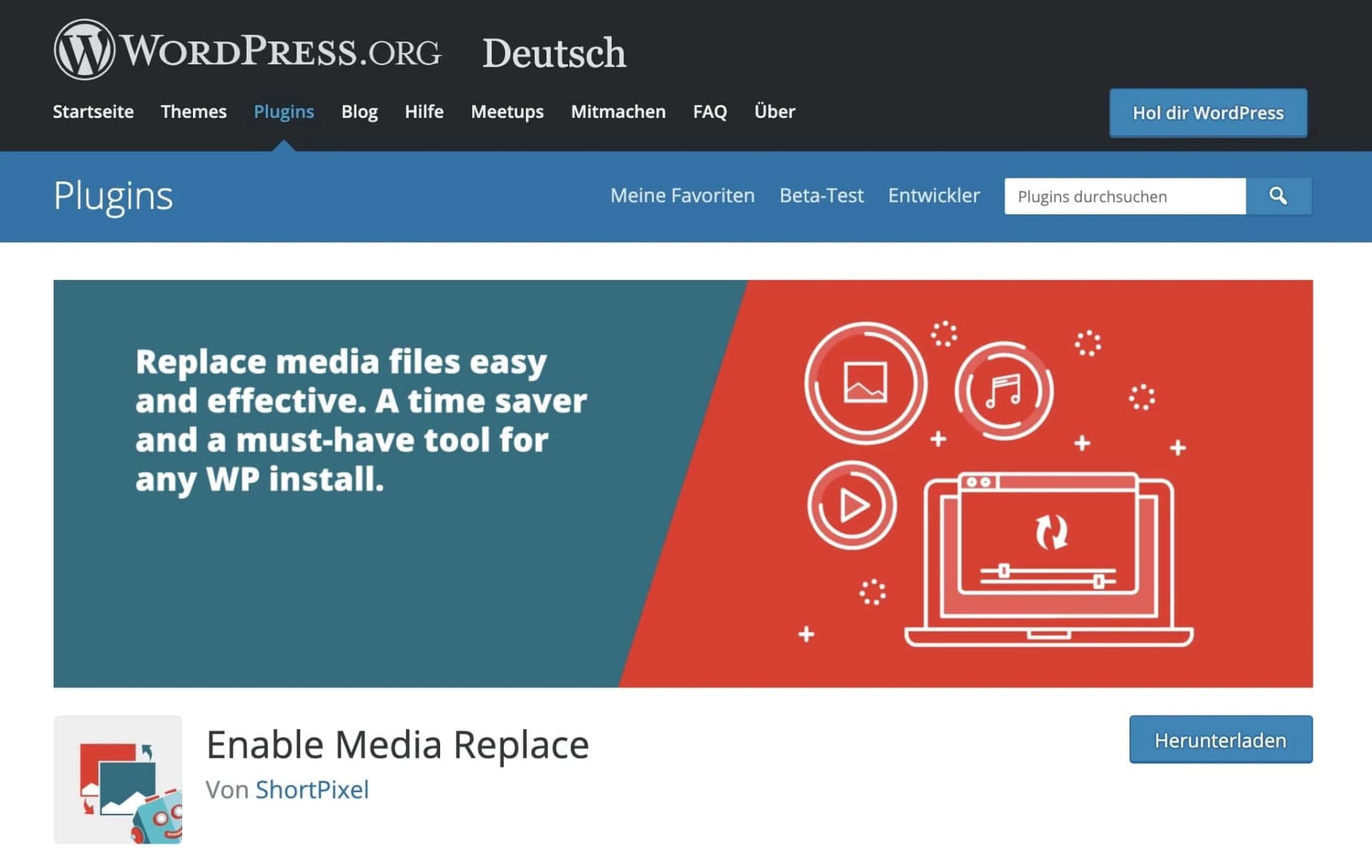 Enable Media Replace