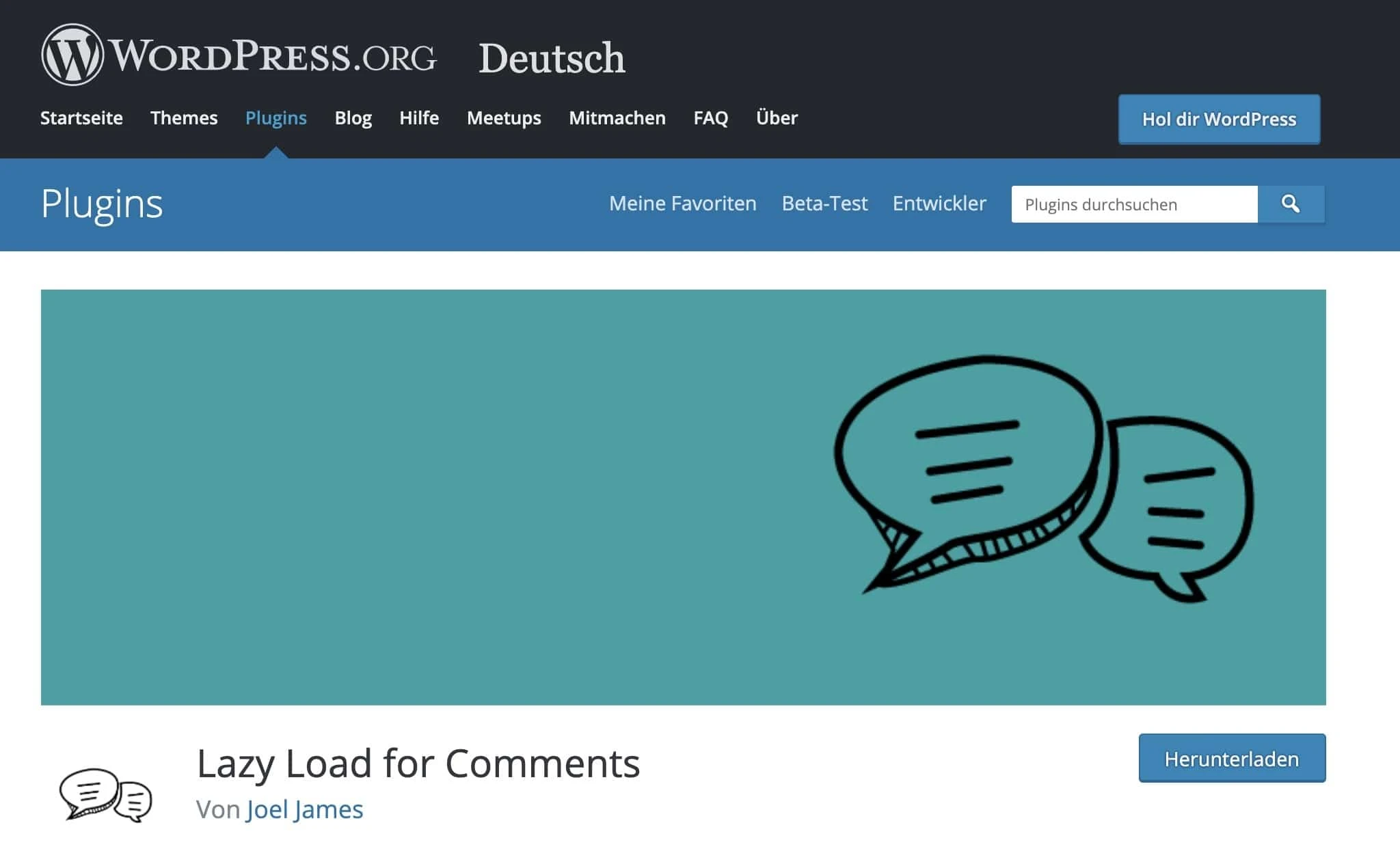 Lazy Load for Comments