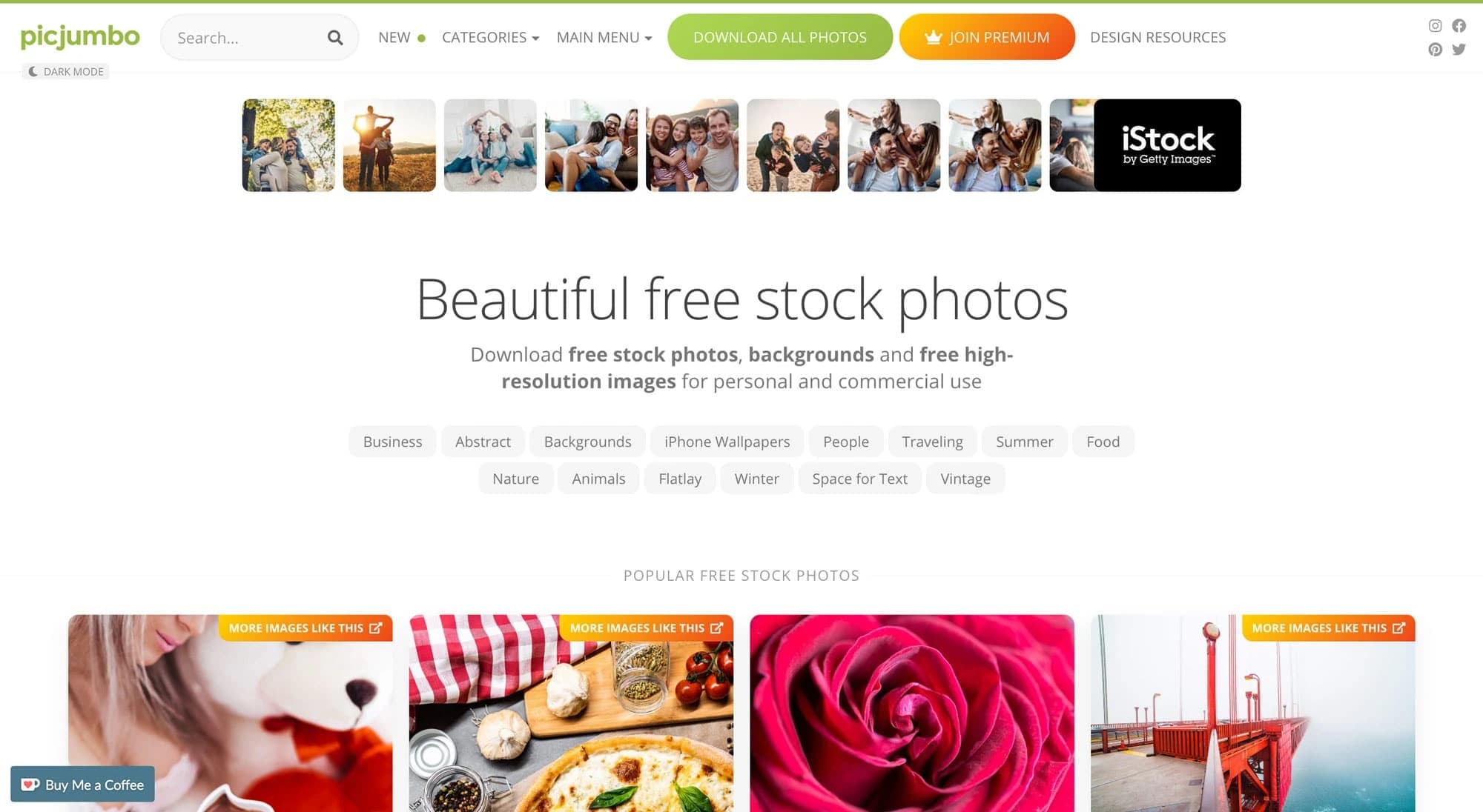 Auf Picjumbo findest du viele kostenlose Bilder