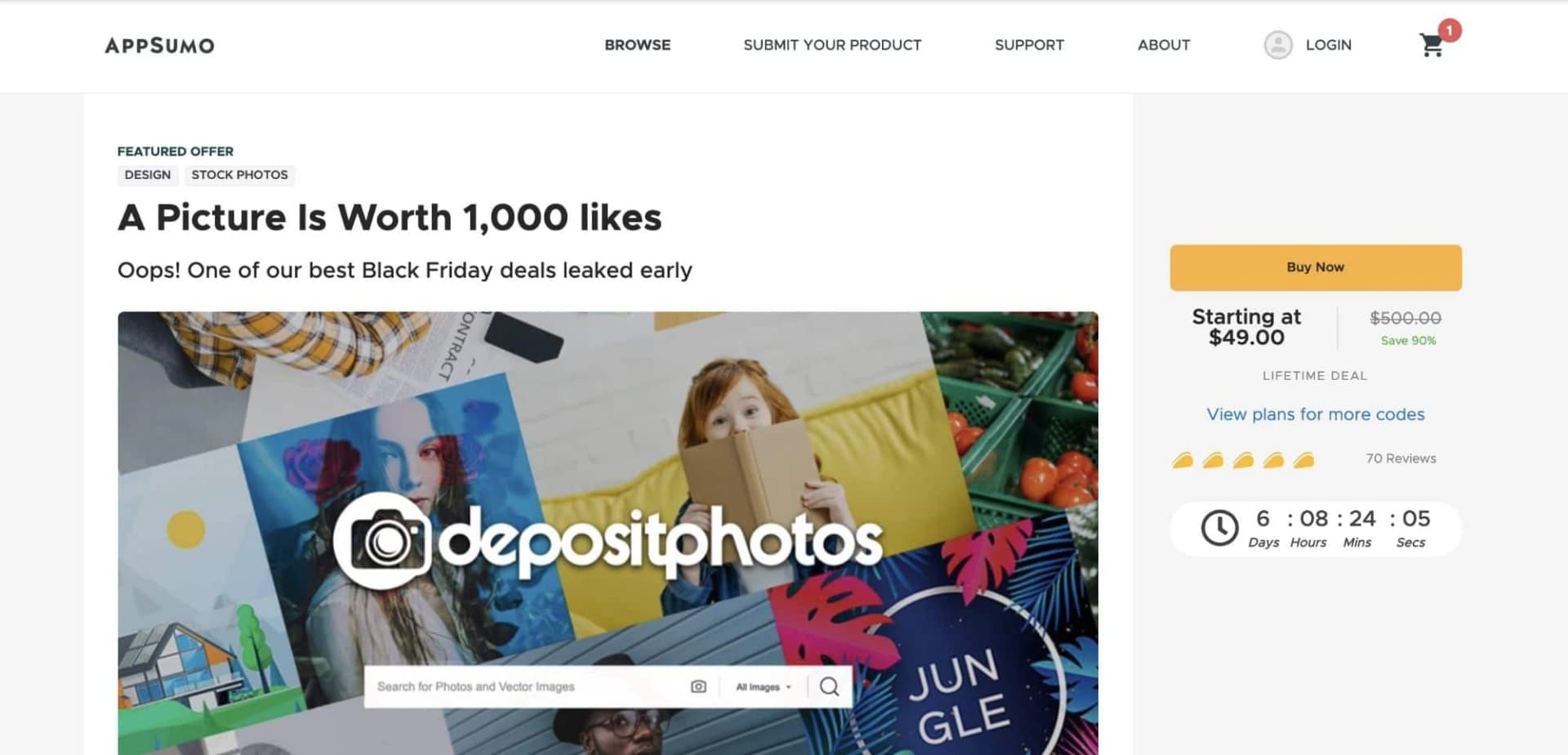 Depositphotos bietet über 140 Millionen Stockfotos