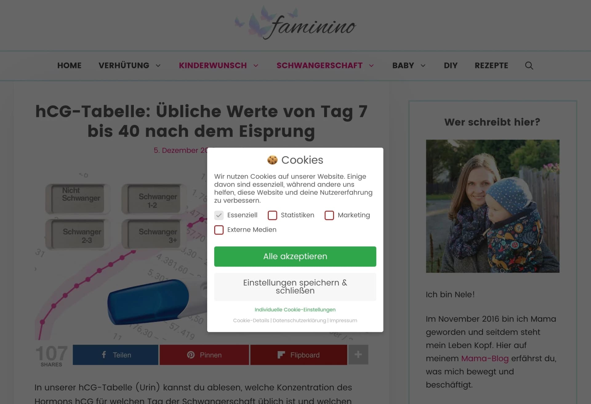 Opt-in von Borlabs Cookie im Einsatz