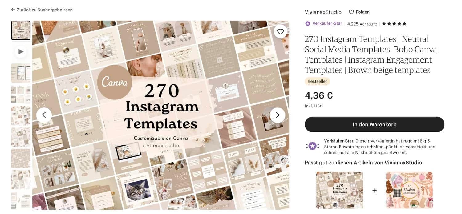 Canva Design Vorlage