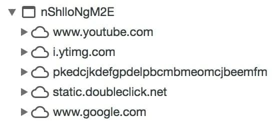 Standard YouTube-Embed in den Chrome Developer Tools