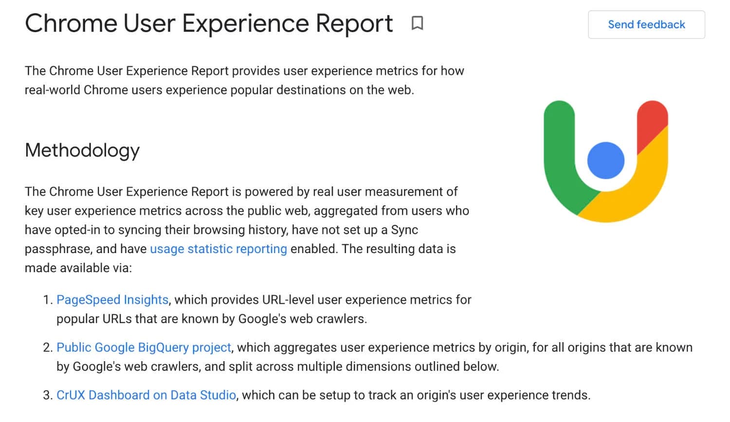 Chrome User Experience Report (CrUX)