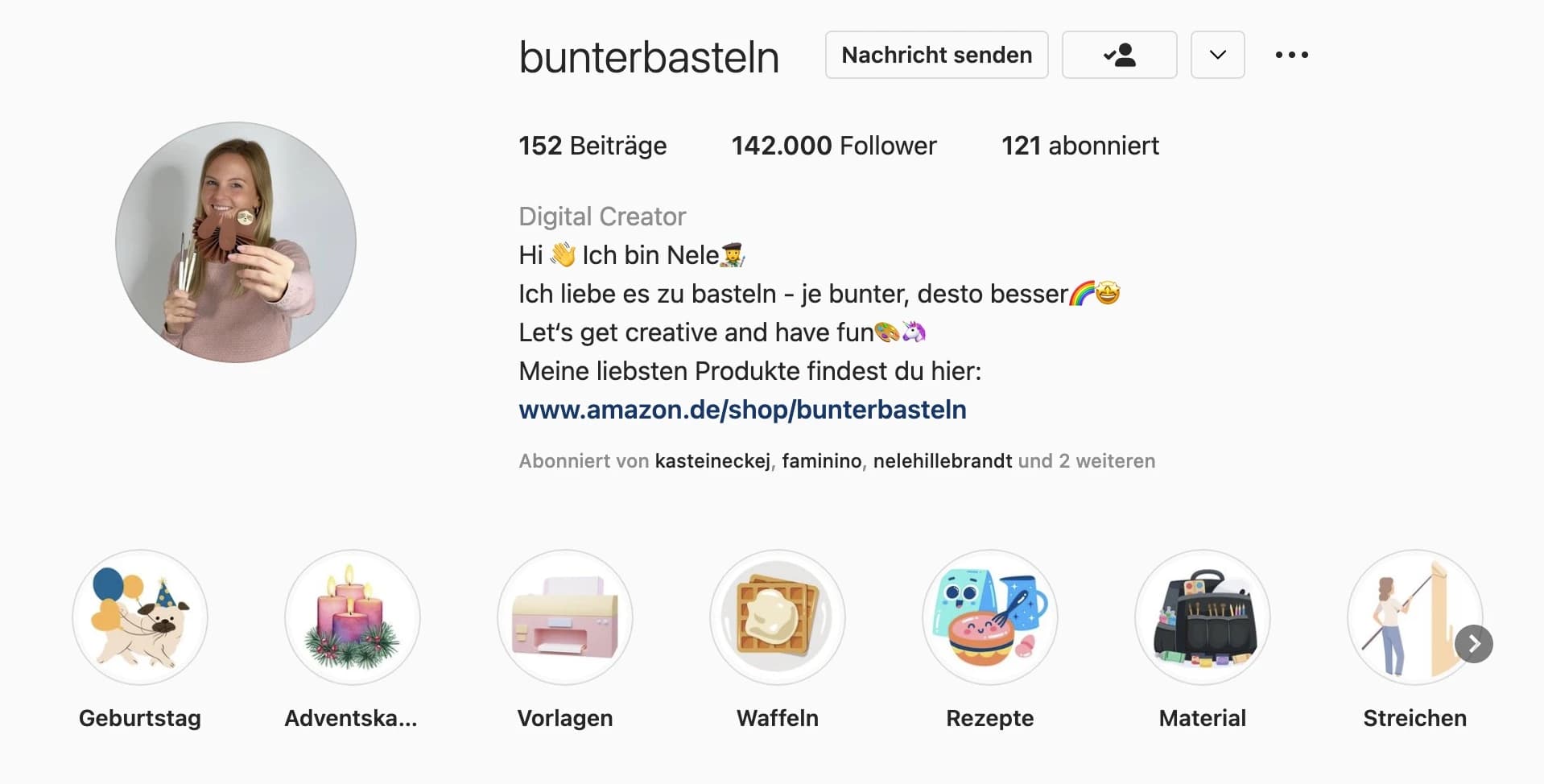 140K Instagram-Follower