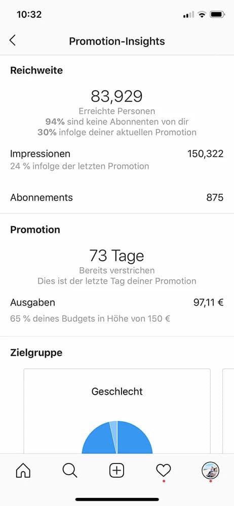 instagram follower gewinnen instagram anzeigen ergebnisse des videos
