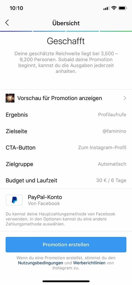 instagram follower gewinnen instagram anzeigen freigeben
