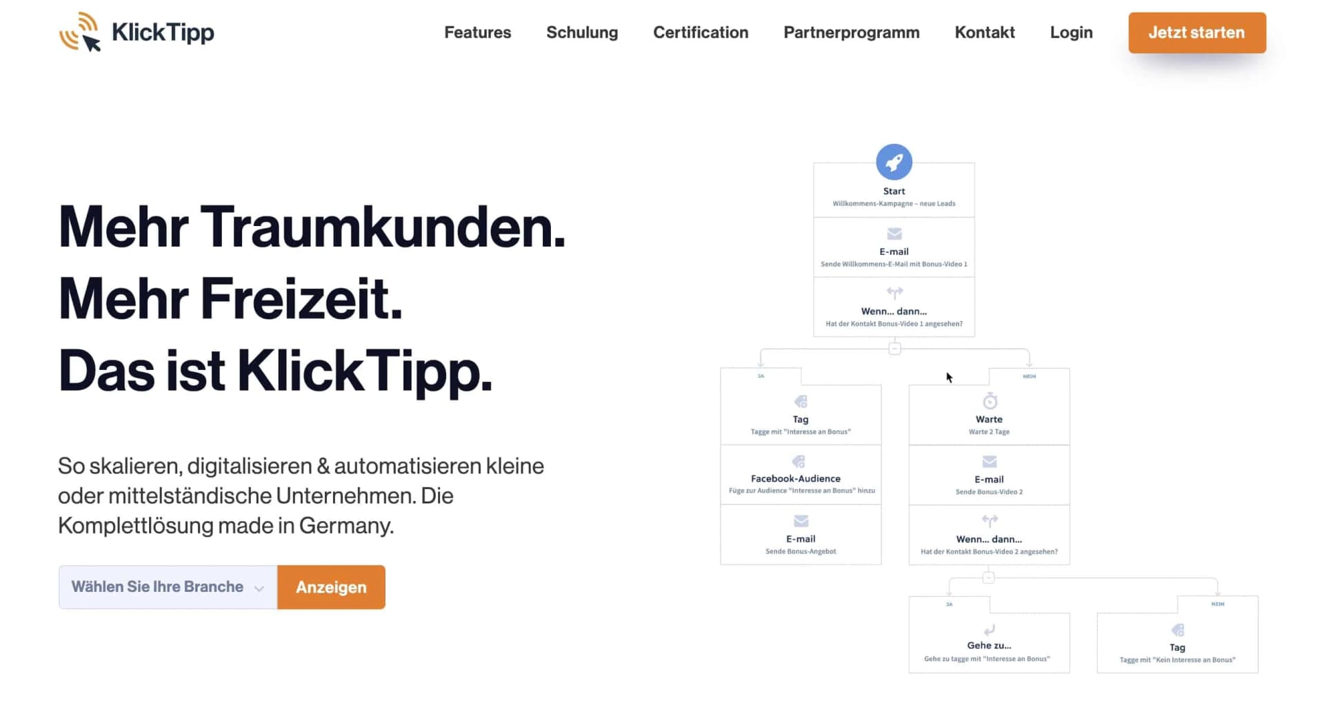 KlickTipp E-Mail-Marketing-Tool als Mailchimp-Alternative