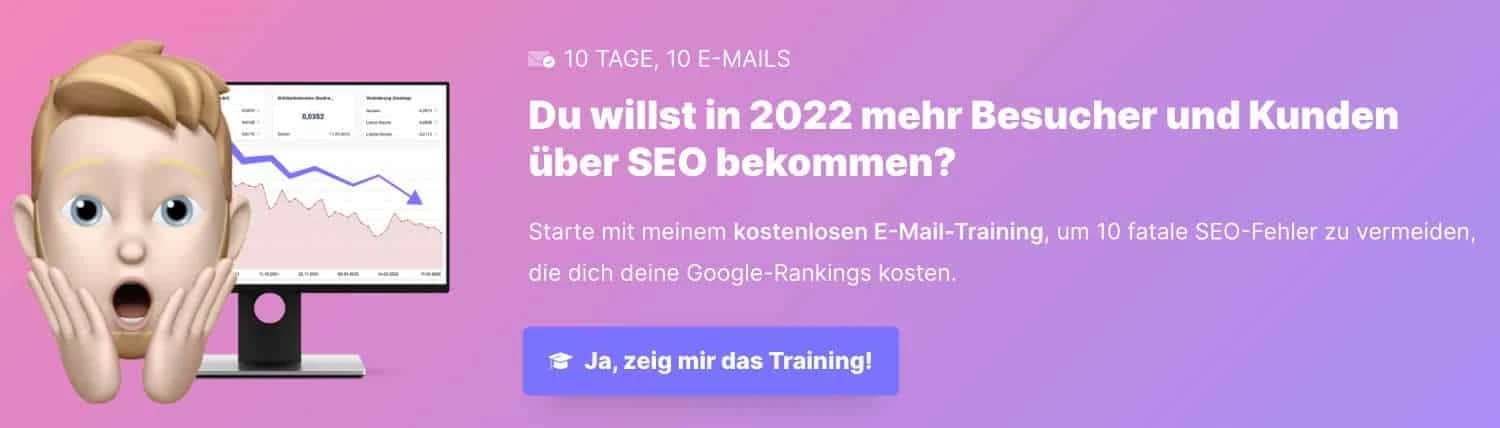 Blogmojo E-Mail-Training