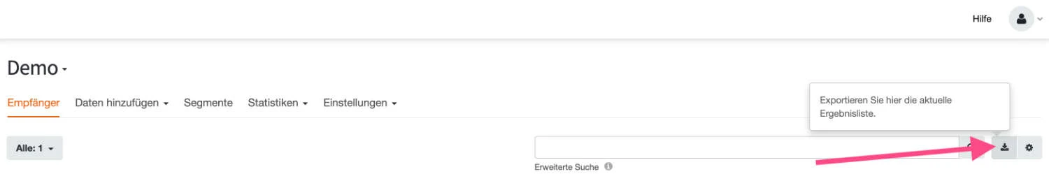 Newsletter Abonnenten sichern