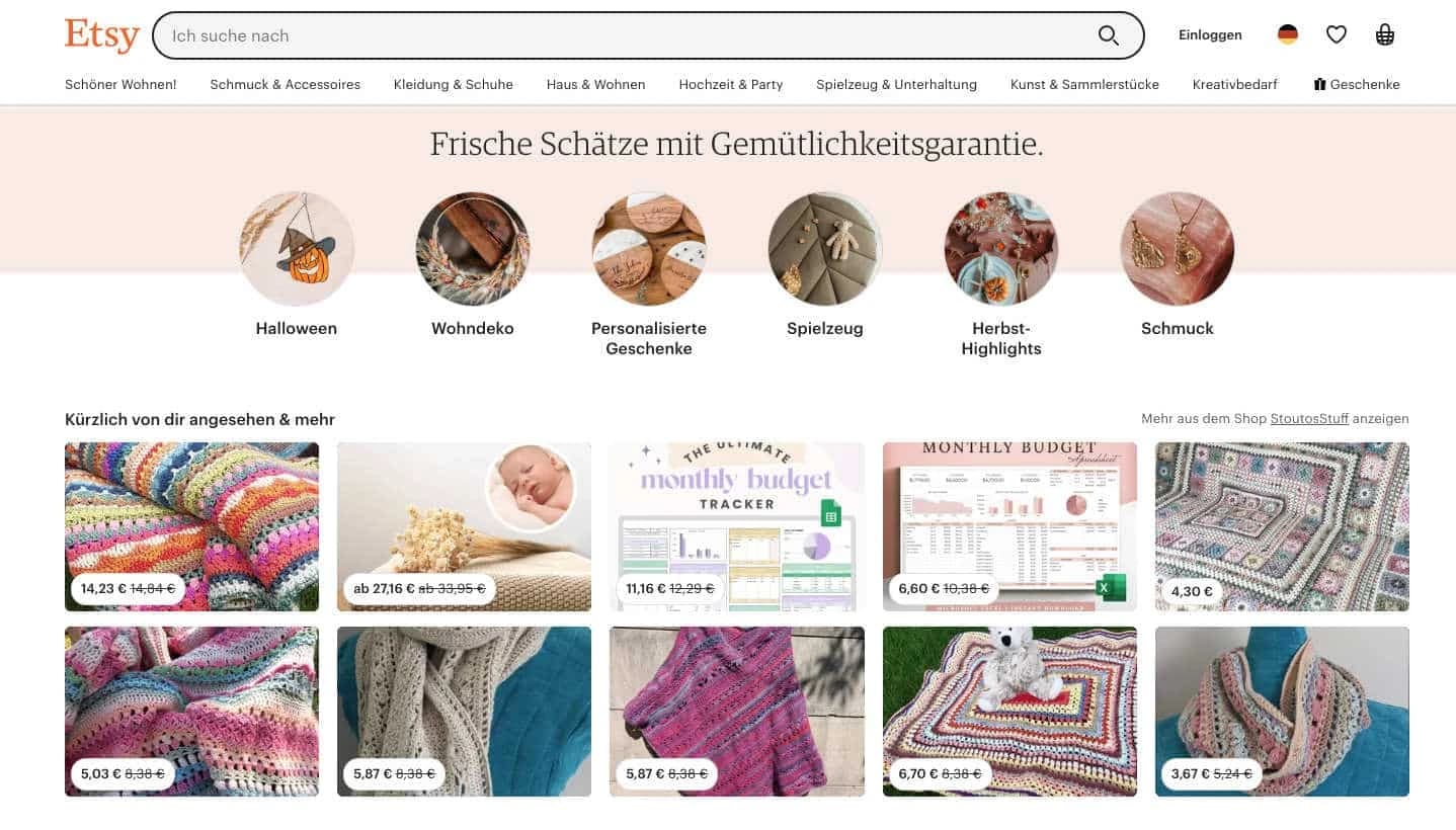 Handmade über Etsy verkaufen