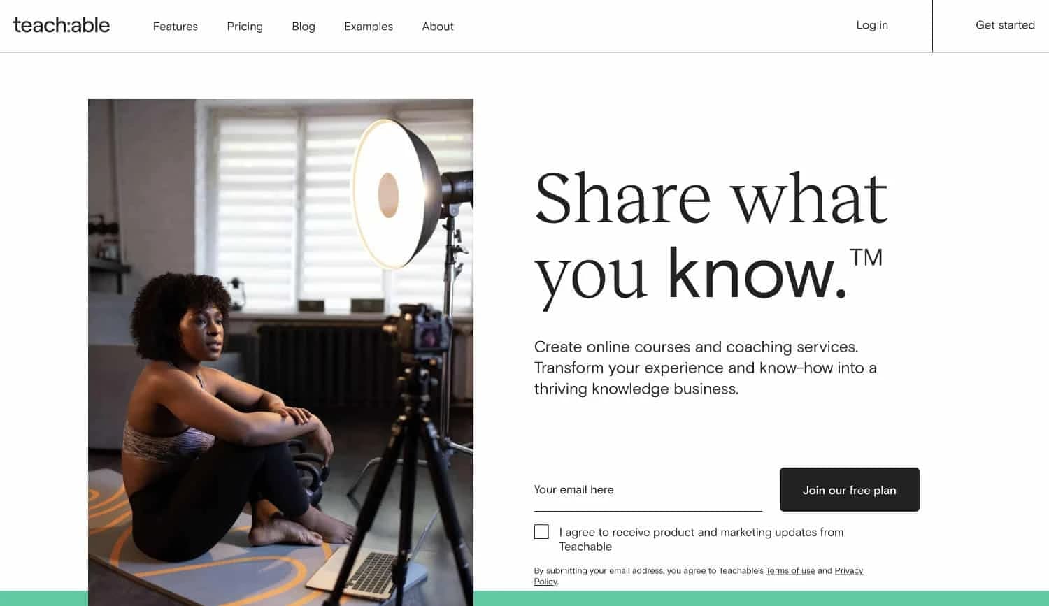 Teachable bietet die meisten Funktionen für die Erstellung eines Online-Kurses aus einer Hand.