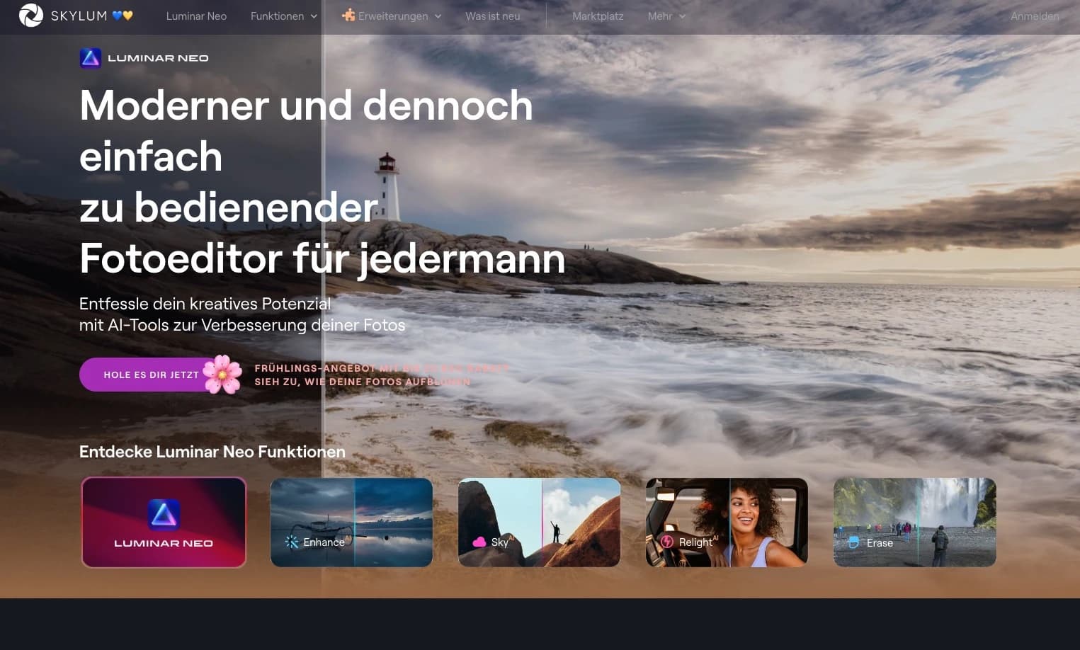 Luminar Neo als Photoshop-Alternative zur Fotobearbeitung