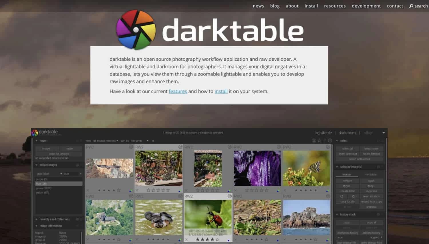 Darktable als kostenlose Open-Source-Alternative für RAW-Bearbeitung
