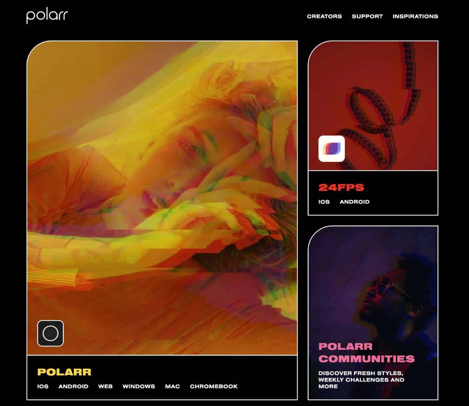 Polarr als browserbasiertes Bildbearbeitungsprogramm