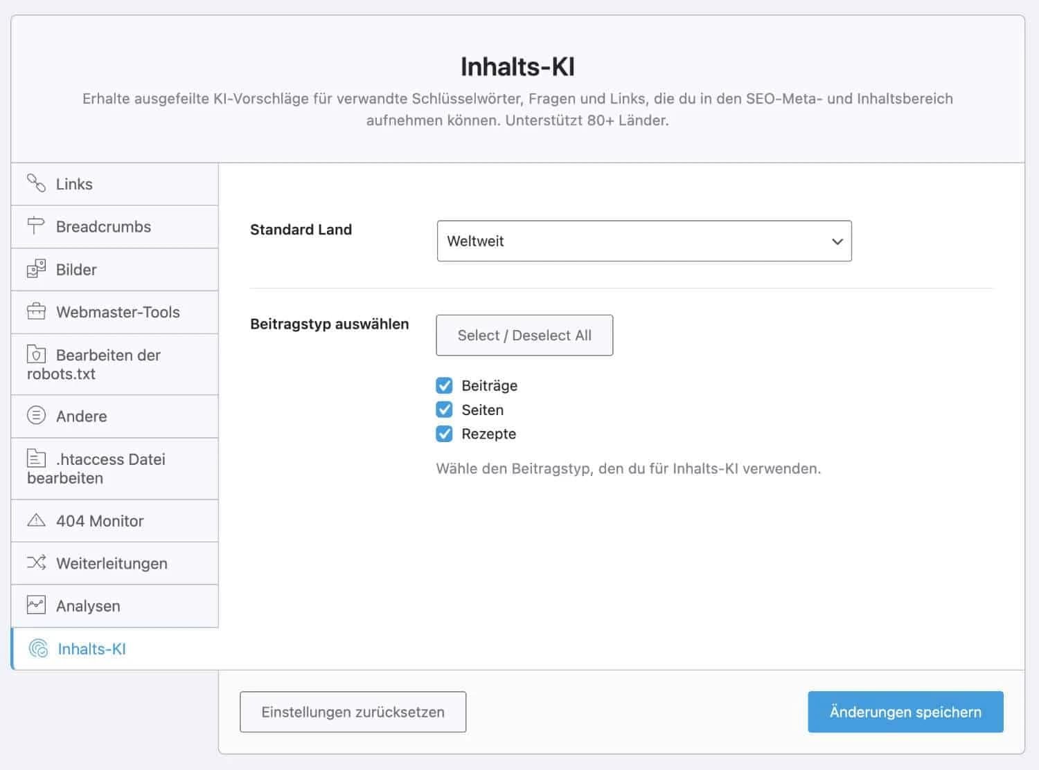 Rank Math Content AI