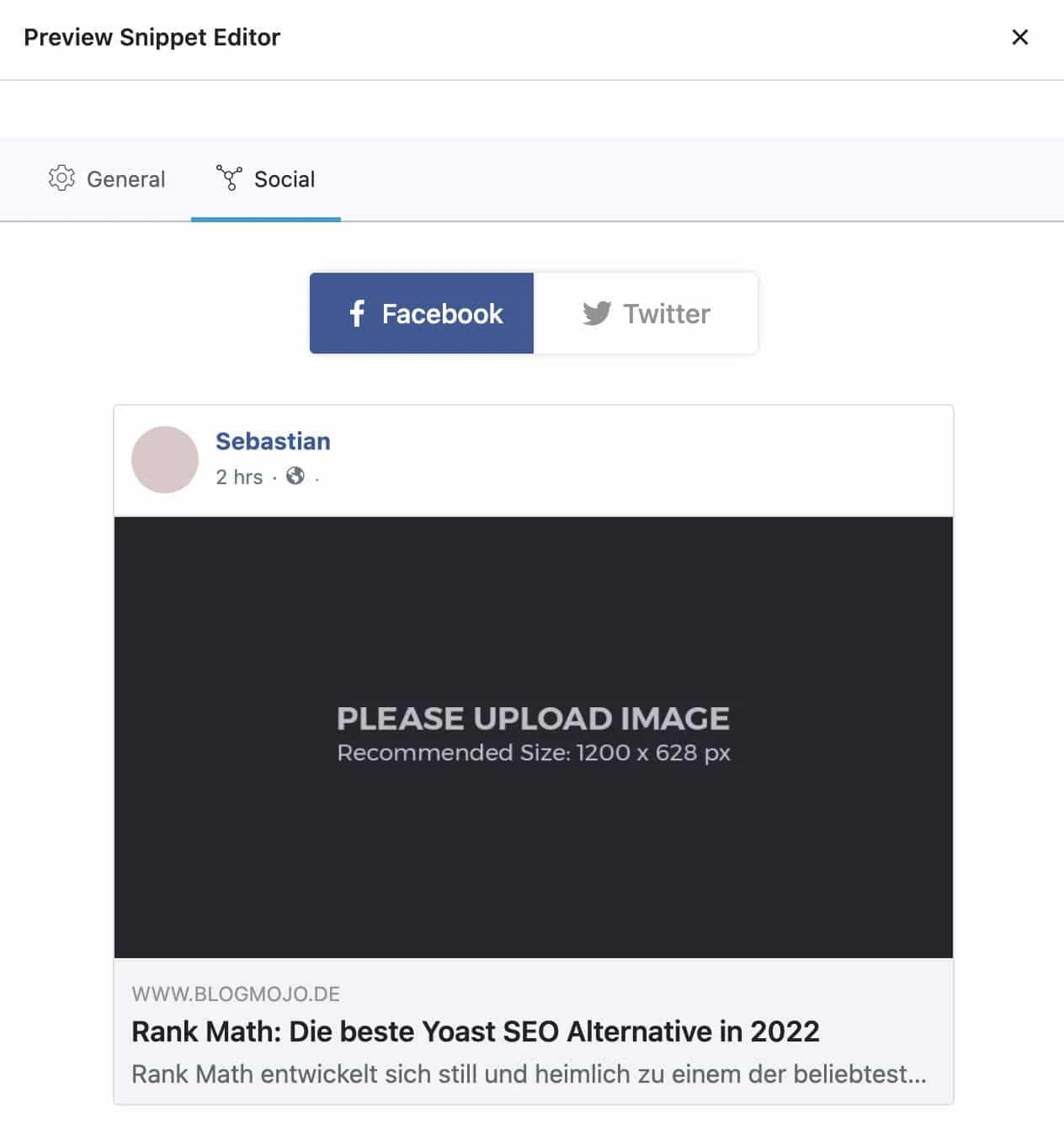 Rank Math Social Media