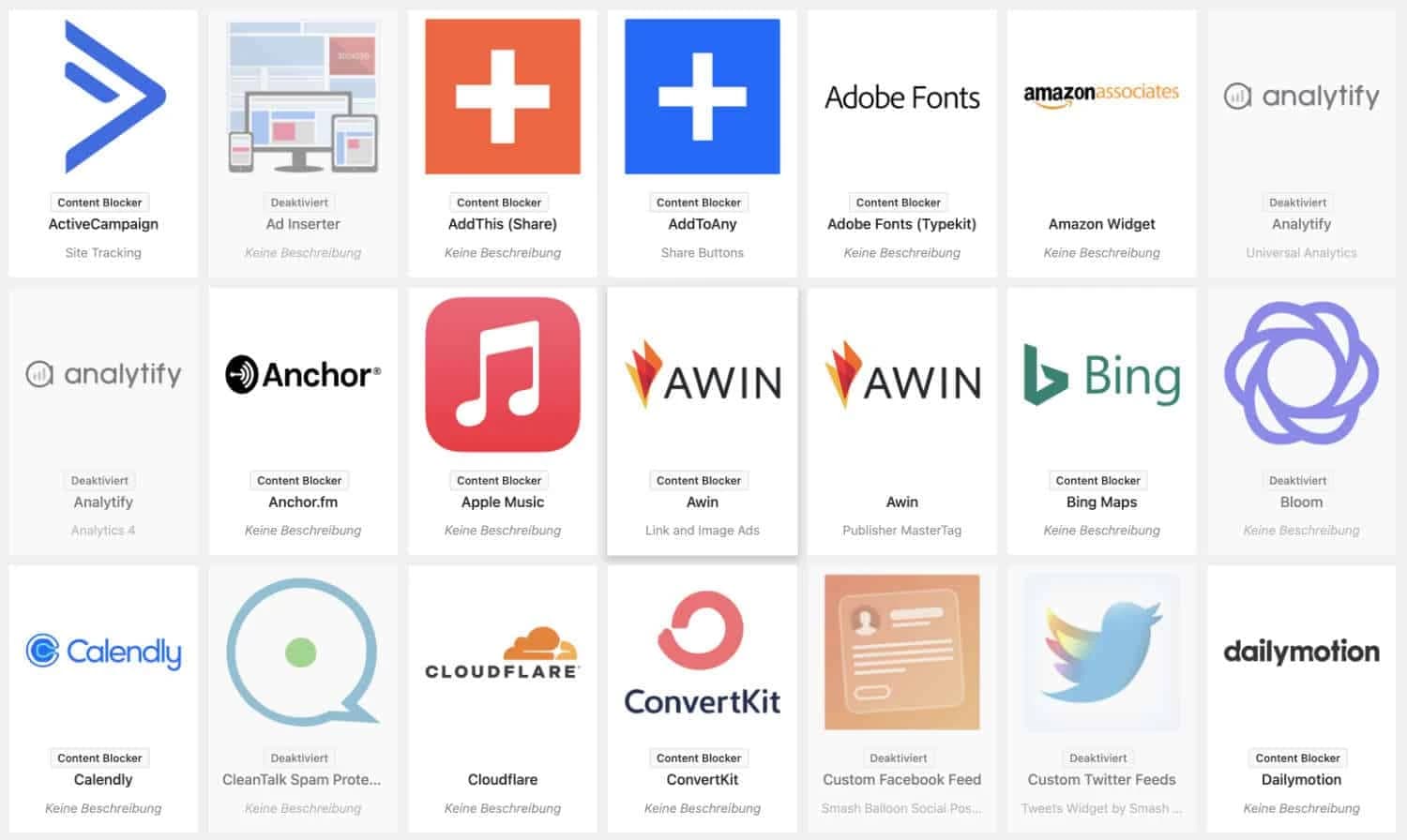 Real Cookie Banner Vorlagen