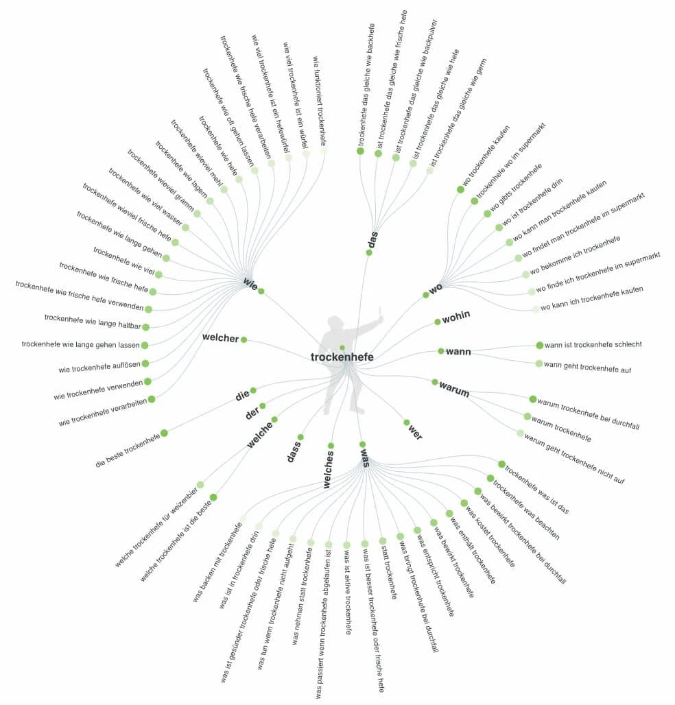 Answer The Public: Suchintention durch Fragen herausfinden