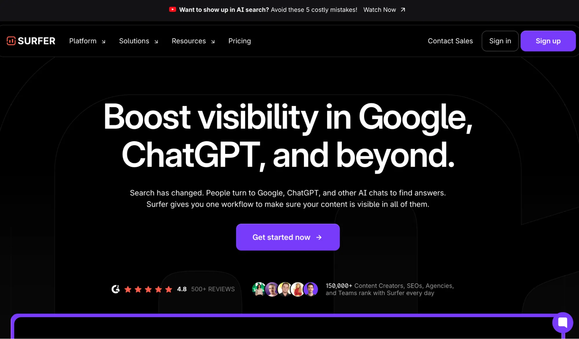 Surfer SEO Content Editor mit Score