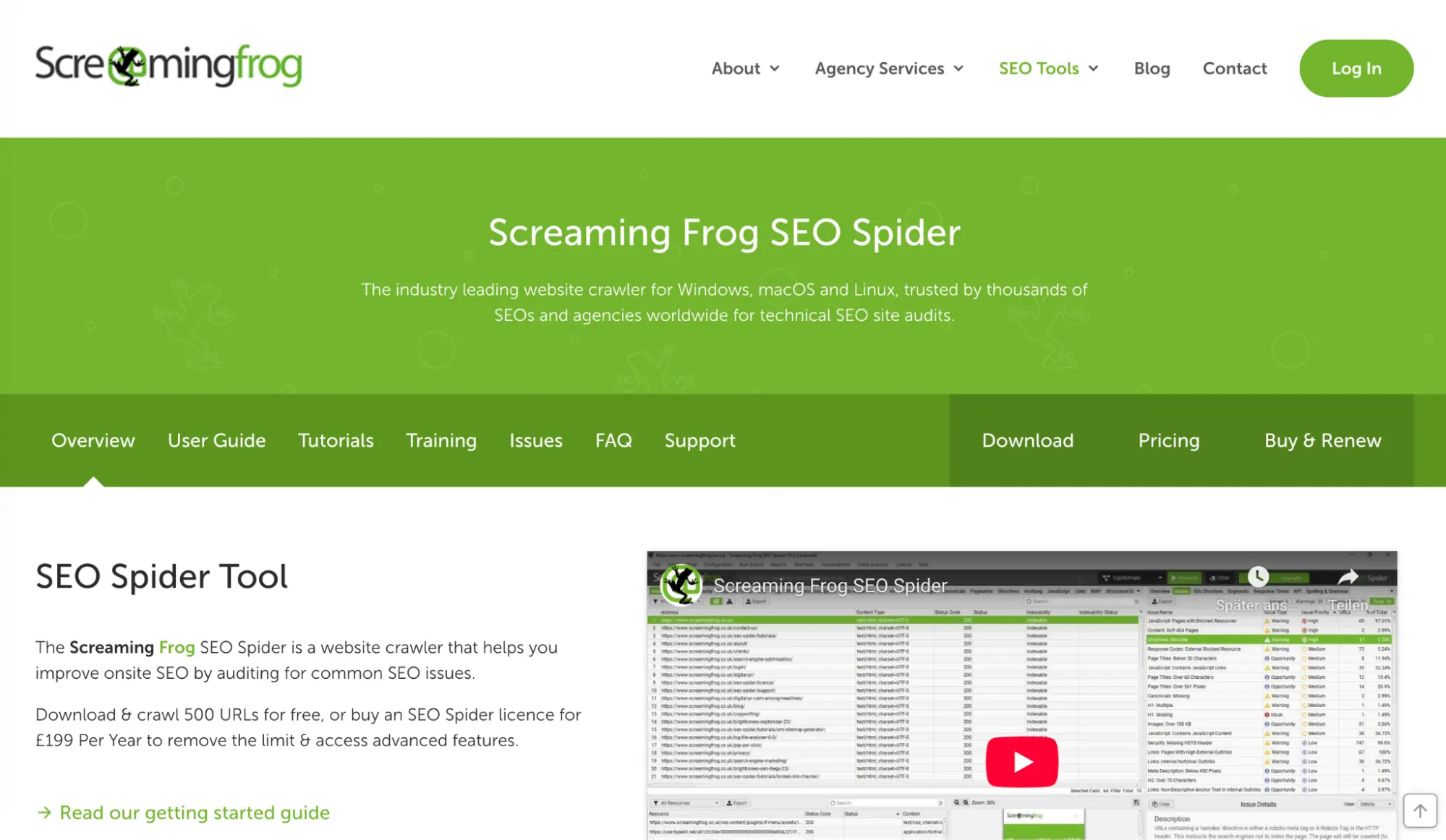 Screaming Frog