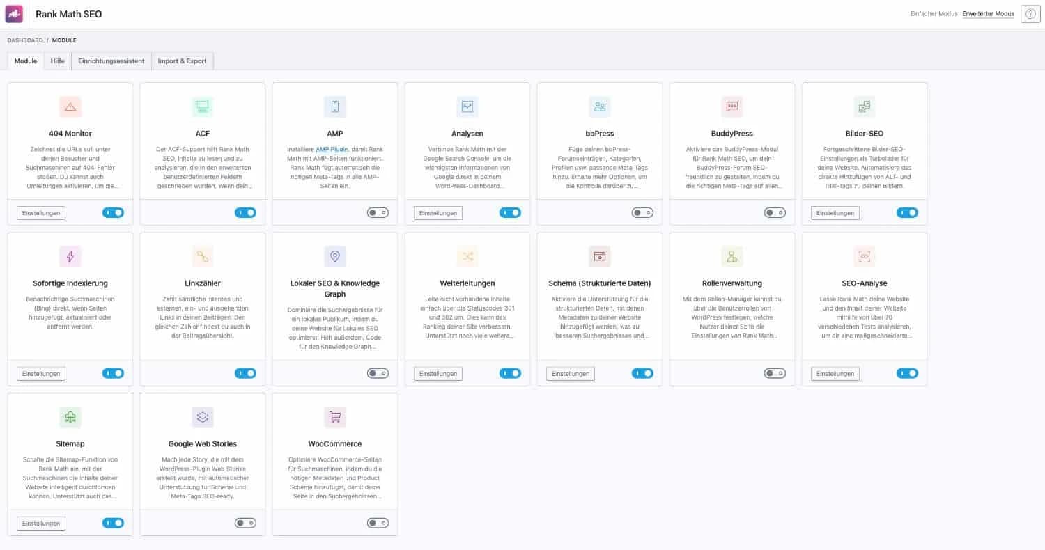 WordPress ist bereits in der Standard-Version hervorragend optimiert für SEO