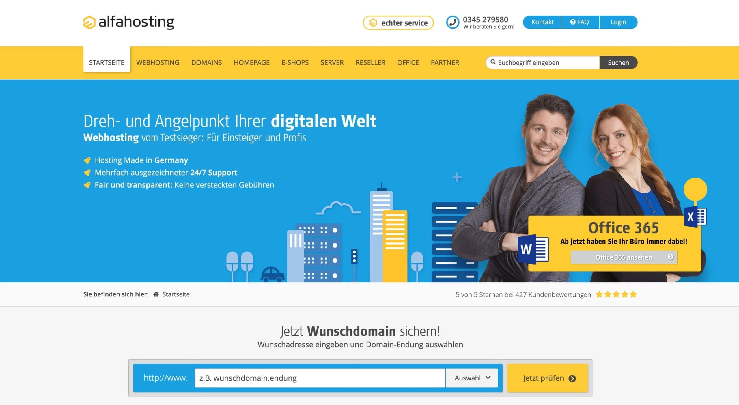 alfahosting Webhosting