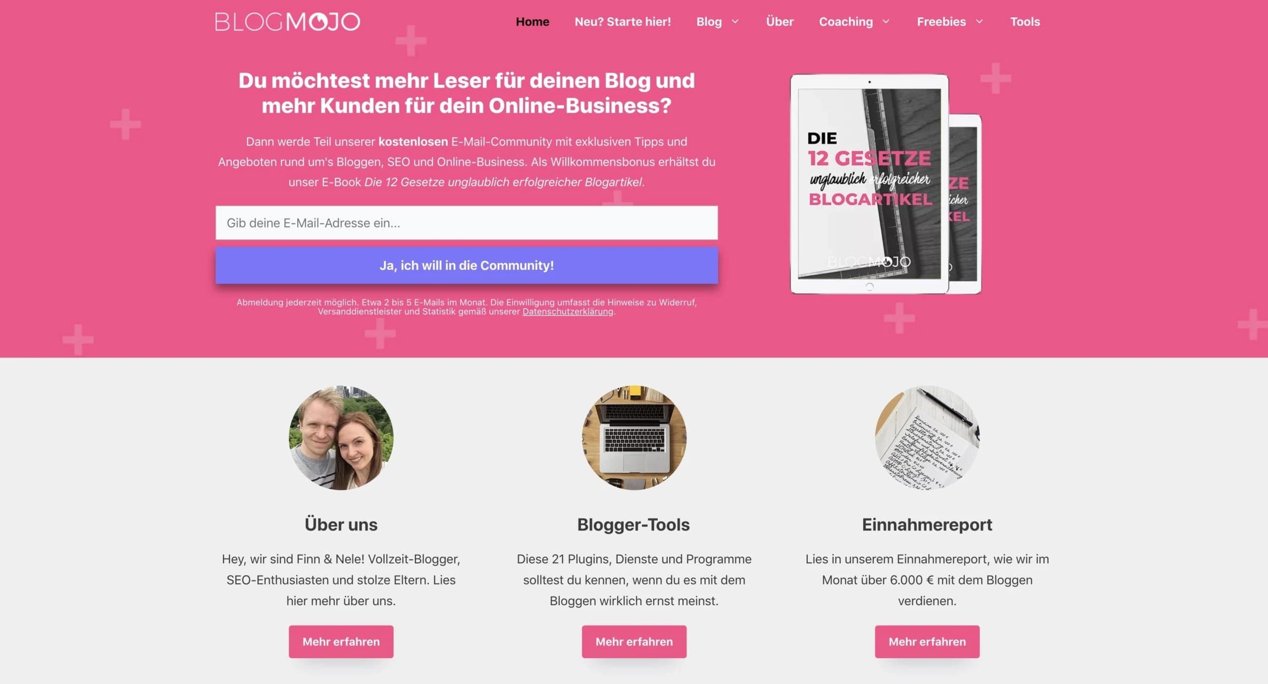 Die Homepage ist die Basis eines jeden Webauftritts