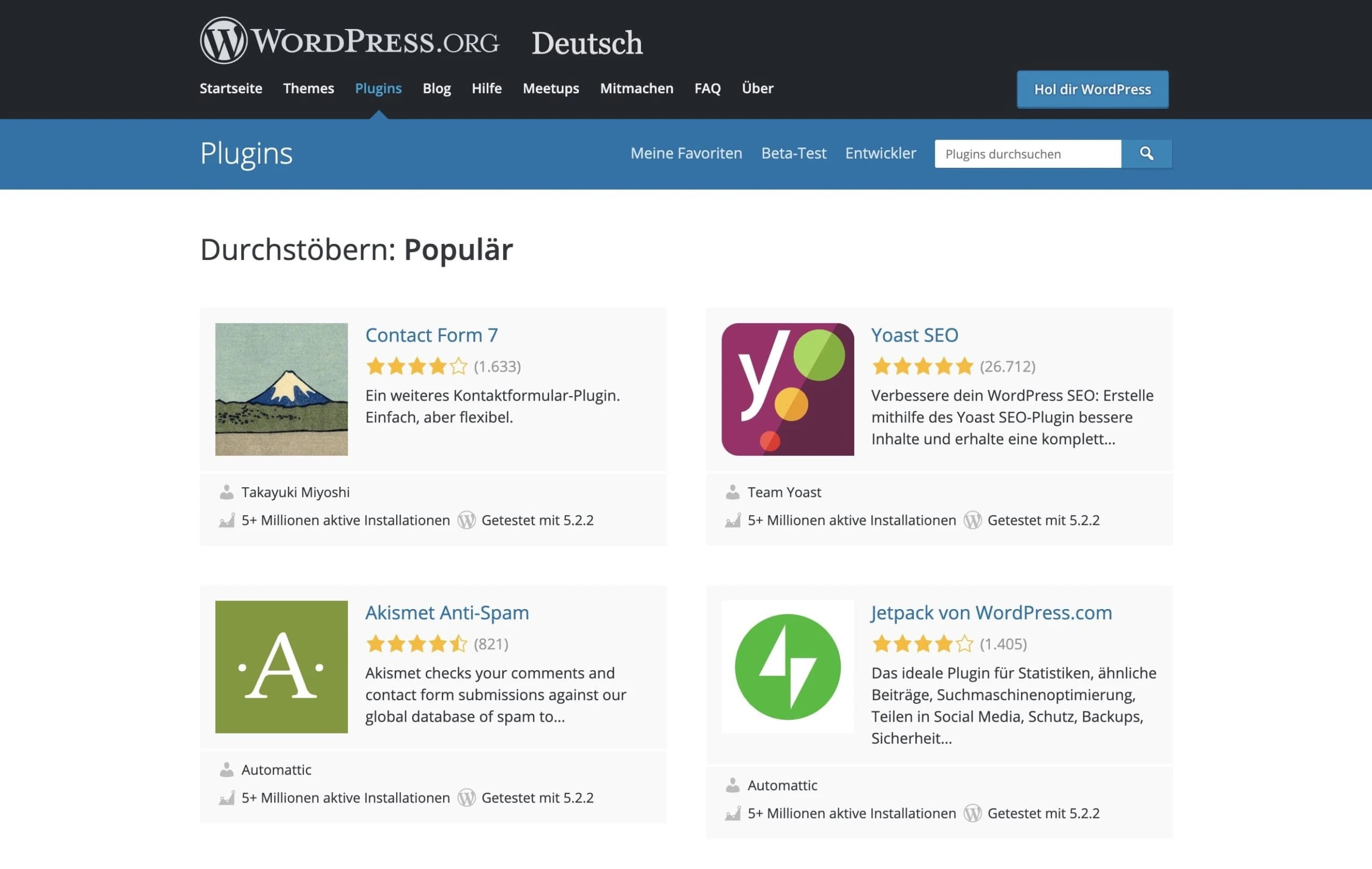 Plugins erweitern WordPress-Sites um praktische Funktionen