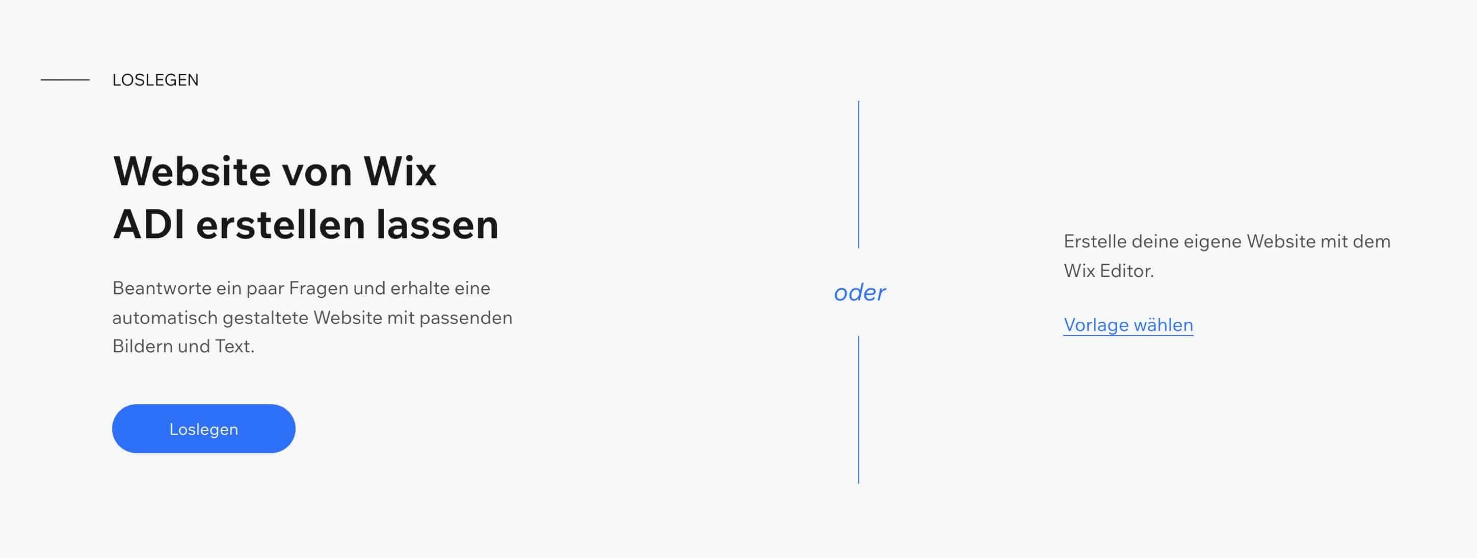 WIX ADI oder WIX-Editor