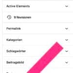 Kommentare für Beitrag deaktivieren