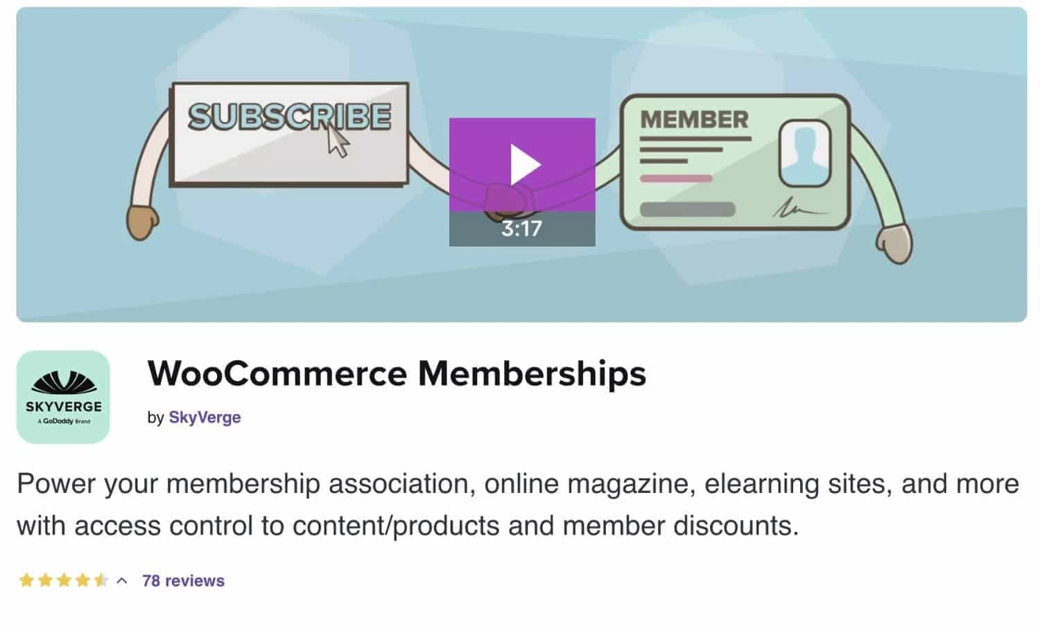WooCommerce Memberships Plugin