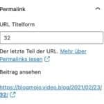 Permalinks lassen sich bei WordPress relativ leicht bearbeiten