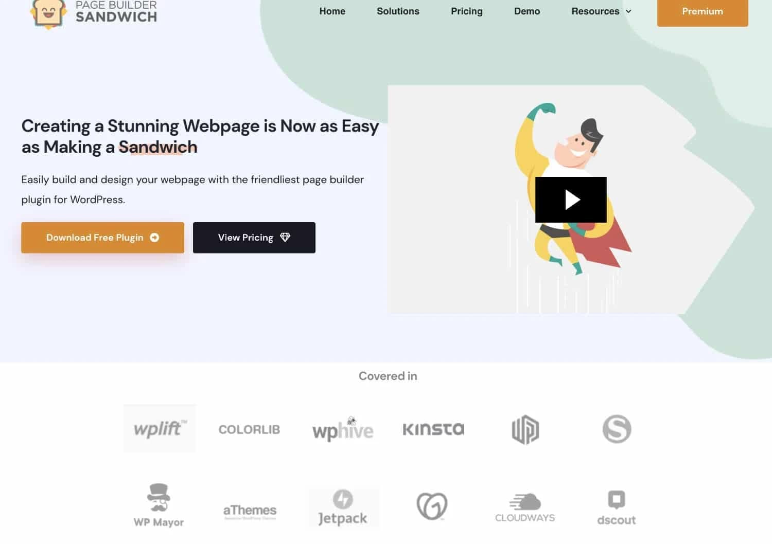 Page Builder Sandwich